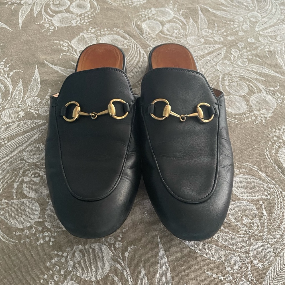 Gucci Princetown Leather Slipper